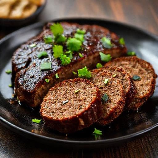Gehaktbrood met Ketjap en Gember (Indische Twist)