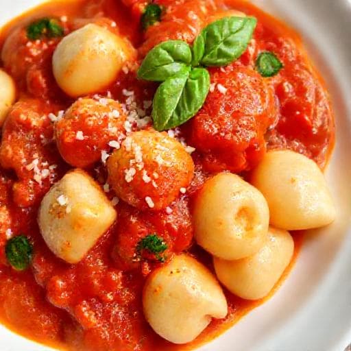 Klassieke Gnocchi met Tomatensaus