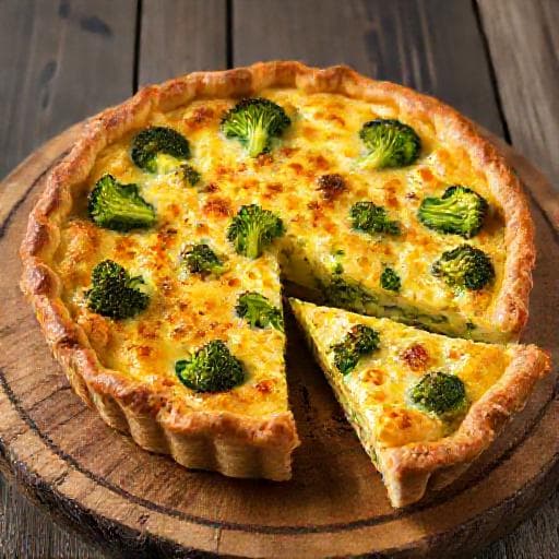Klassieke Broccolitaart