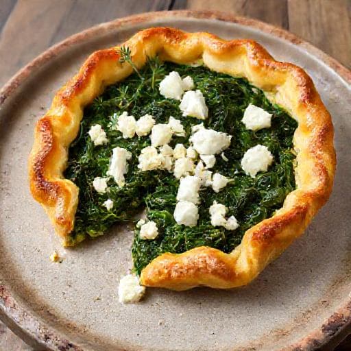 Klassieke Spinazietaart met Feta