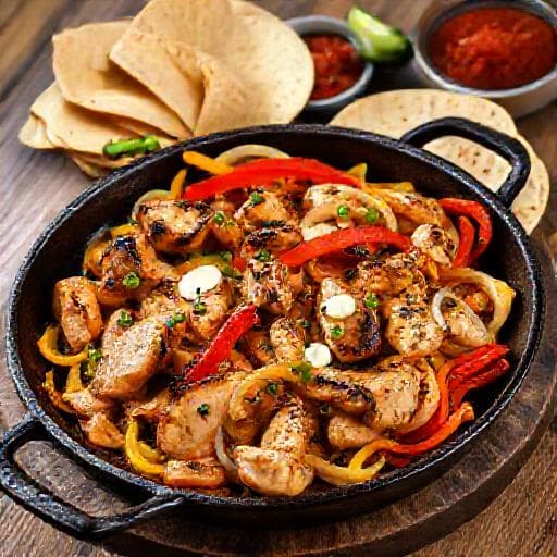 Klassieke Kip Fajita's