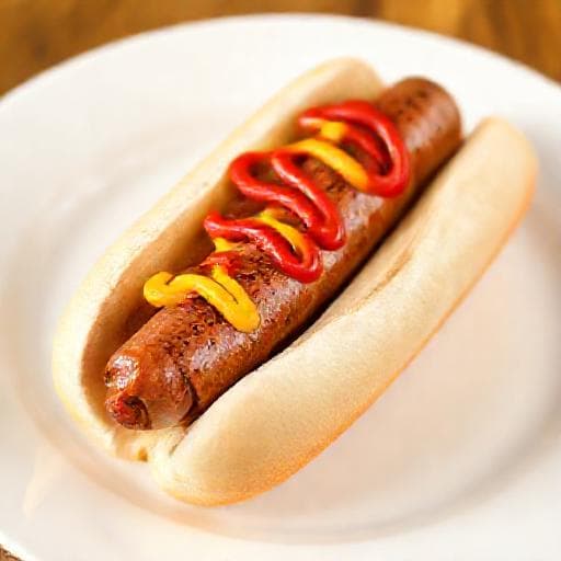 Klassieke Amerikaanse Hotdog