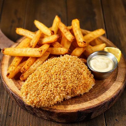 Snelle Fish and Chips met Panko