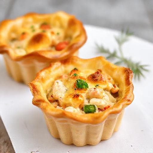 Snelle Kippenpastei uit Bladerdeeg