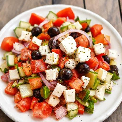 Klassieke Griekse Salade (Horiatiki)