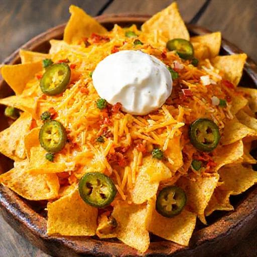 Klassieke Nacho's met Kaas