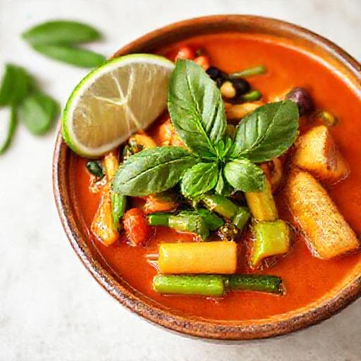 Thaise Groentecurry met Rode Currypasta