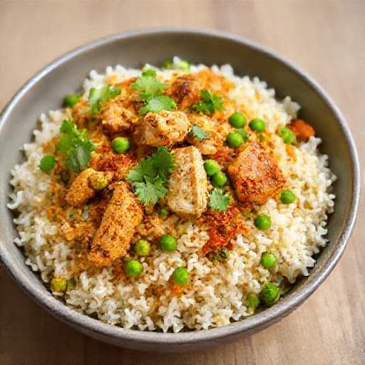 Snelle Kip Biryani (Gestoomd)