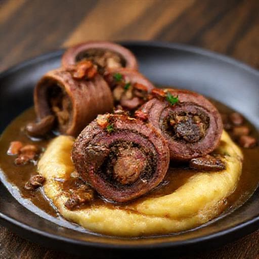 Blinde Vinken met Champignons en Spek