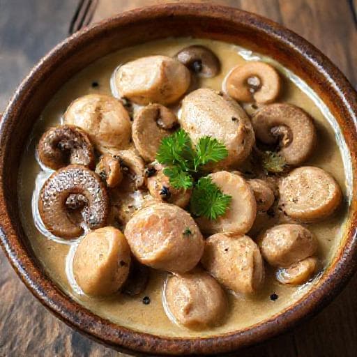 Klassieke Kip met Champignons