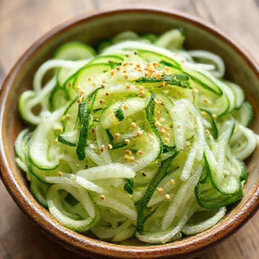 Klassieke Aziatische Komkommersalade