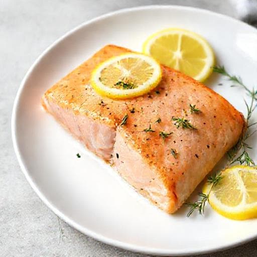 Klassieke Zalm uit de Airfryer met Citroen en Dille