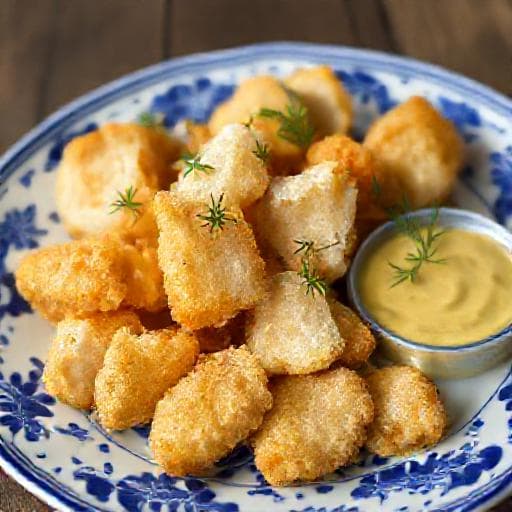 Zeeuwse Kibbeling met Mosterdsaus