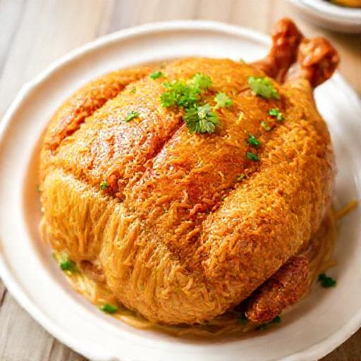 Gà Bó Xôi Truyền Thống