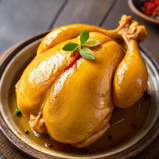 Gà ủ muối hoa tiêu truyền thống