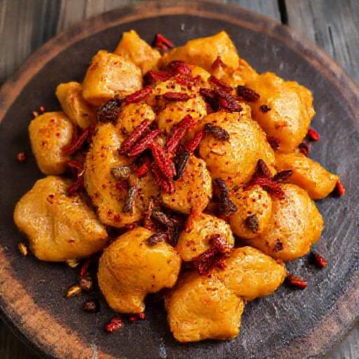 Gà ủ muối hoa tiêu vị cay nồng (Biến tấu)