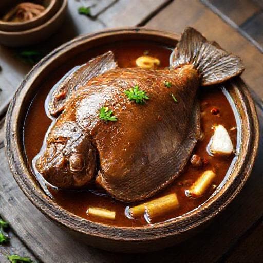 Cá Tai Tượng Chưng Tương Kiểu Miền Tây