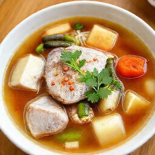 Cá bớp nấu canh chua truyền thống