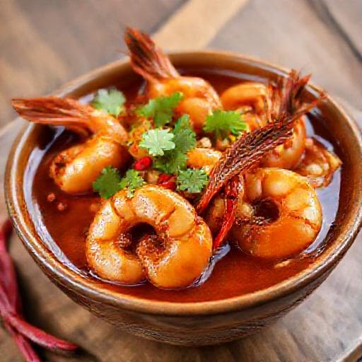Tôm Rang Me Chua Ngọt