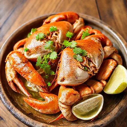 Cua Hấp Bia Truyền Thống