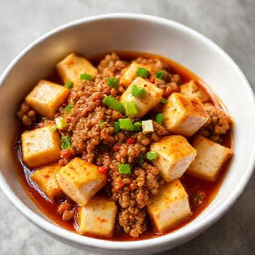 Đậu Hũ Tứ Xuyên Nhanh Gọn