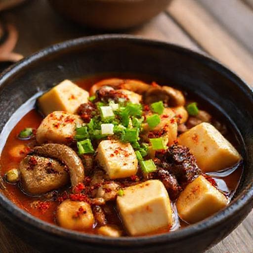 Đậu Hũ Tứ Xuyên Kiểu Chay
