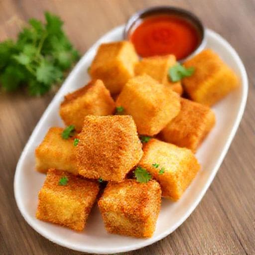 Đậu hũ trứng chiên xù truyền thống