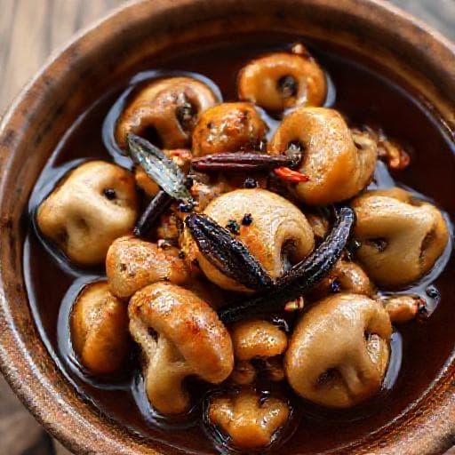 Nấm Rơm Kho Tiêu Truyền Thống
