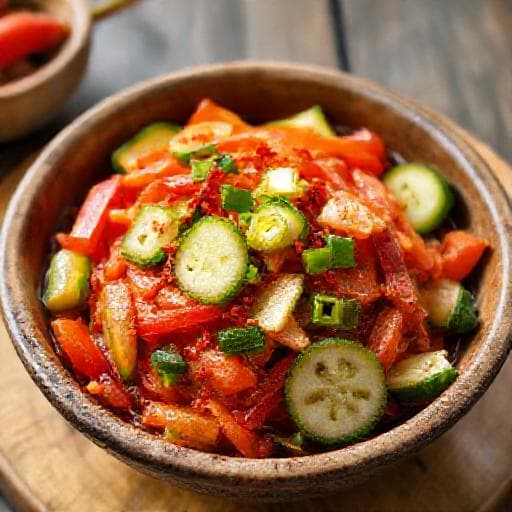 Kim chi dưa chuột truyền thống