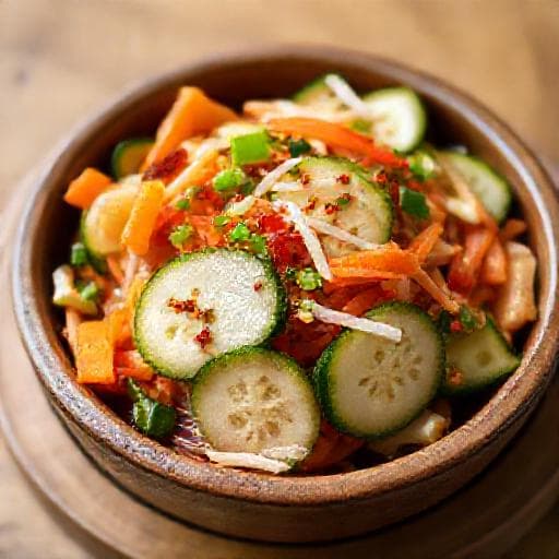 Kim chi dưa chuột kiểu Jeonju