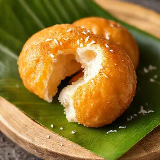 Bánh Tiêu Sữa Dừa