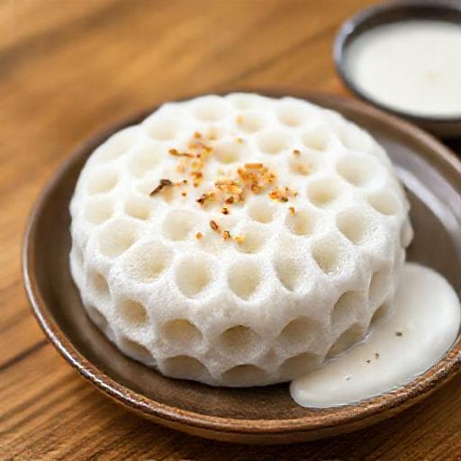 Bánh bò hấp truyền thống