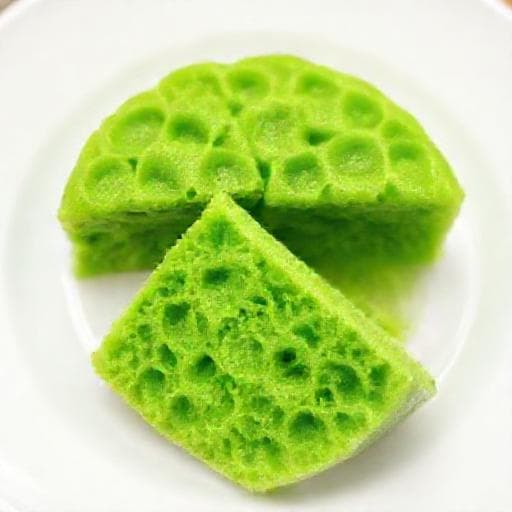 Bánh bò hấp lá dứa (Cách nhanh)