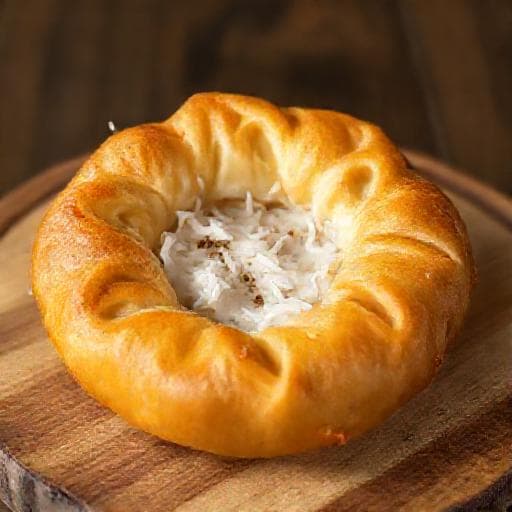 Bánh còng nhân dừa nạo