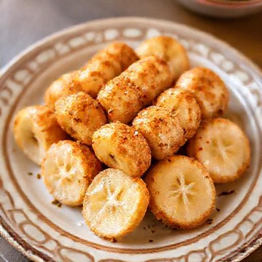 Bánh Chuối Chiên Nước Cốt Dừa