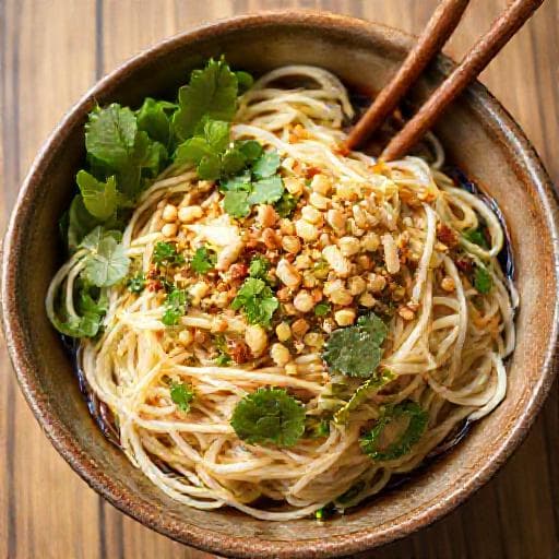 Phở Gà Trộn Truyền Thống