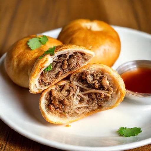 Bánh Bao Chiên Truyền Thống