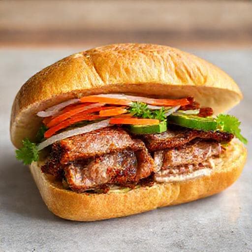 Bánh Mì Heo Quay Truyền Thống