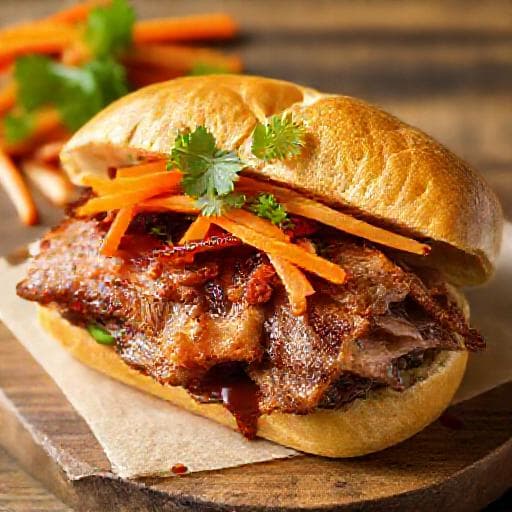 Bánh Mì Heo Quay Kiểu Hoa (Ngũ Vị Hương)