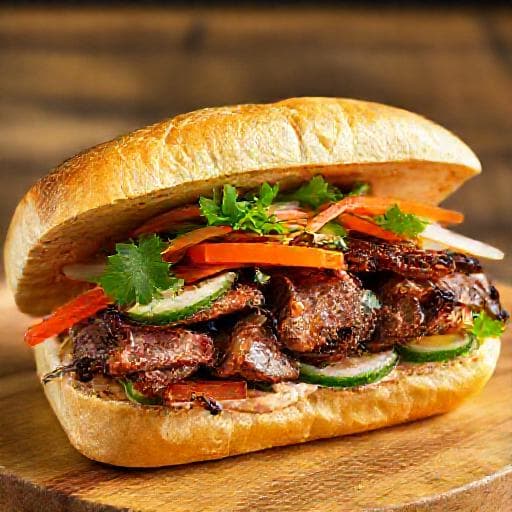 Bánh mì bò nướng truyền thống