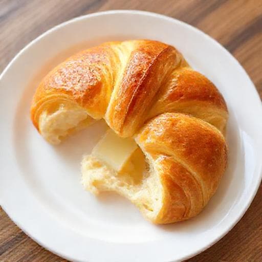 Bánh Croissant Dẹt Nhanh Gọn