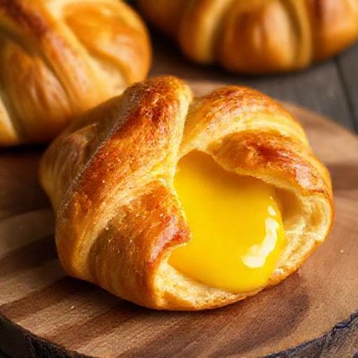 Croissant Trứng Muối Cấp Tốc