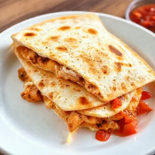 Quesadilla Gà Nhanh Gọn