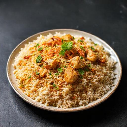 Cơm Biryani Gà Nhanh Gọn