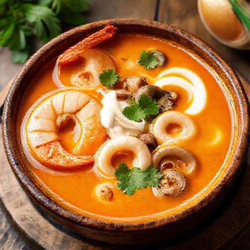 Tôm Yum Kem (Tom Yum Nam Khon)