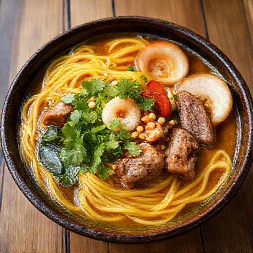Mì Quảng Sườn Truyền Thống