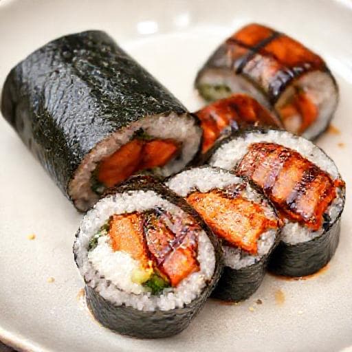 Sushi Cá Hồi Nướng Teriyaki