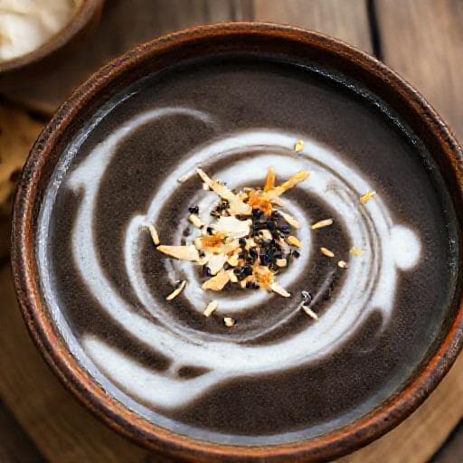 Chè mè đen cốt dừa