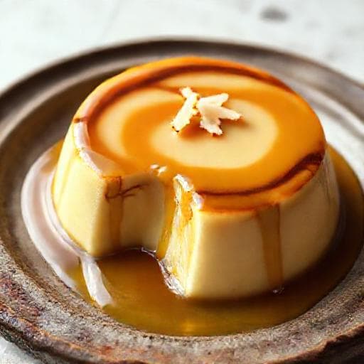 Bánh Flan Cà Phê Dừa