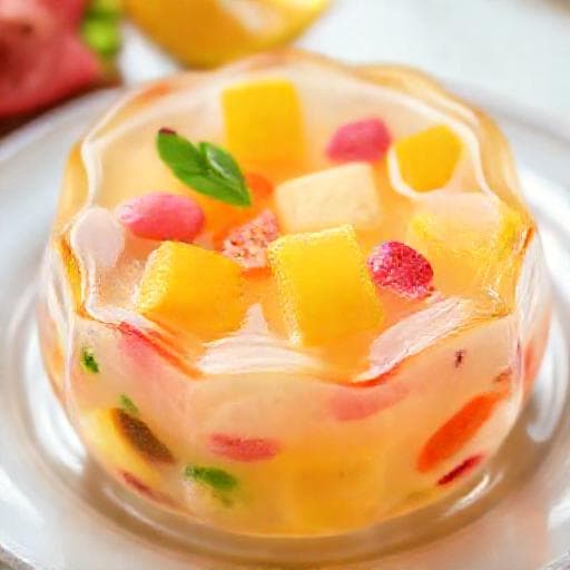 Rau Câu Dừa Trái Cây